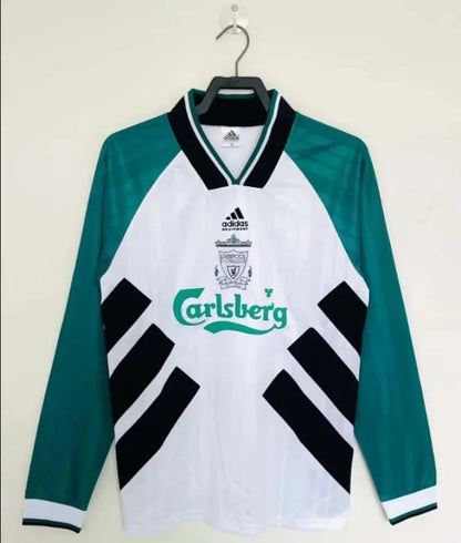 1993/1995 Retro Long Sleeve Liverpool Away Football Shirt 1:1 Thai Quality