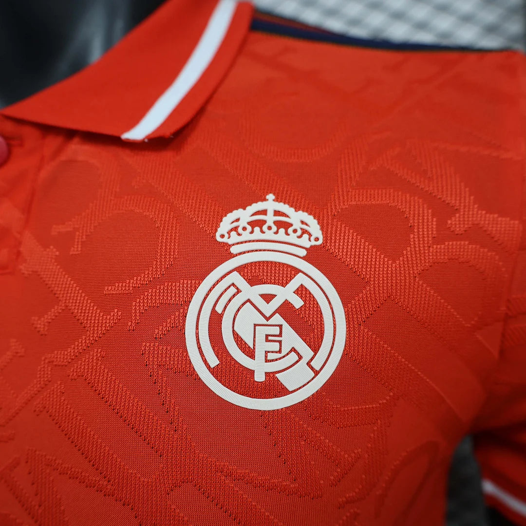 2024/2025 Player Version Real Madrid Special Edition Red Football Shirt1:1 Thai Quality