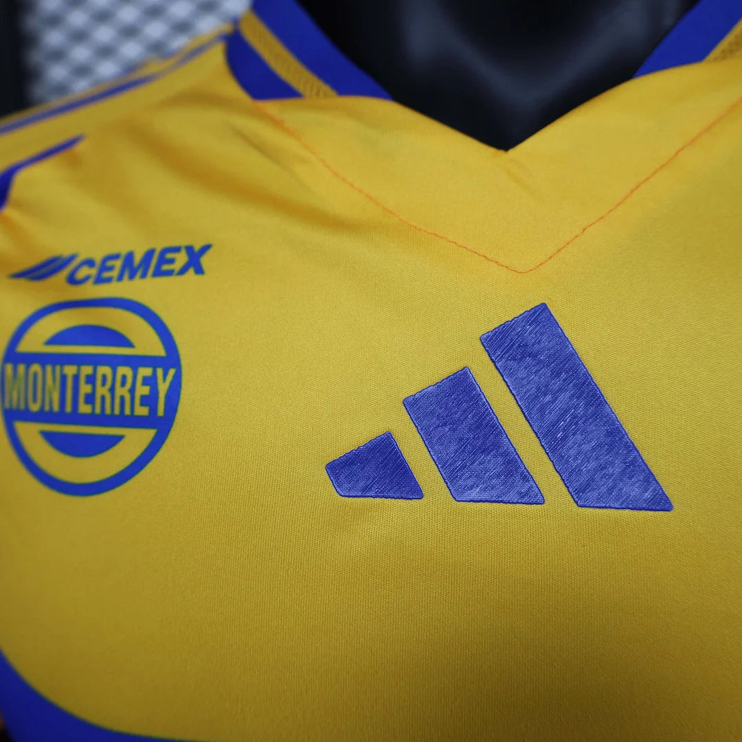 2024/2025 Player Version Tigres Home Football Shirt 1:1 Thai Quality