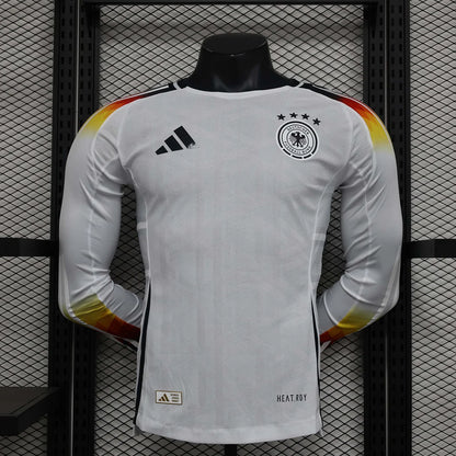 2024 Player Version Long Sleeve Germany Home Football Shirt 1:1 Thai Quality