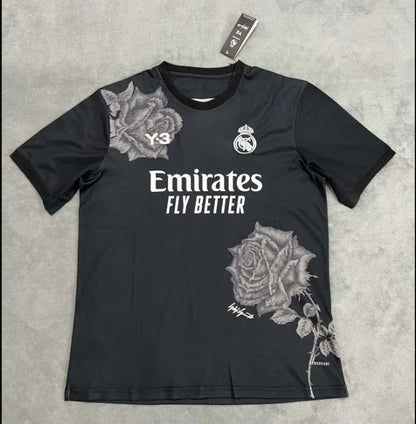 2024/2025 Real Madrid Y-3 Special Edition Black Football Shirt 1:1 Thai Quality