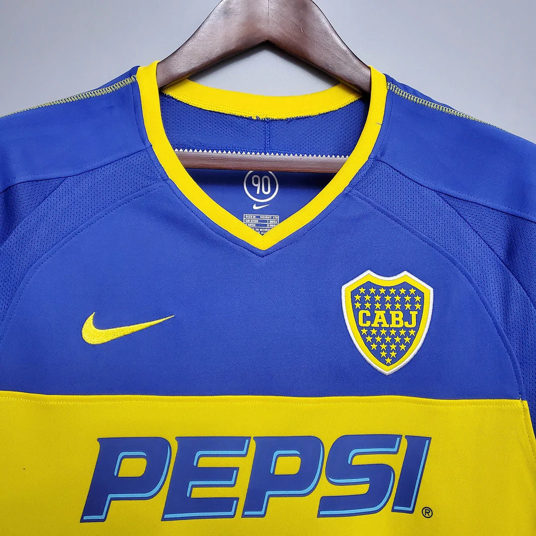 2003/2004 Retro Boca Juniors Home Football Jersey 1:1 Thai Quality