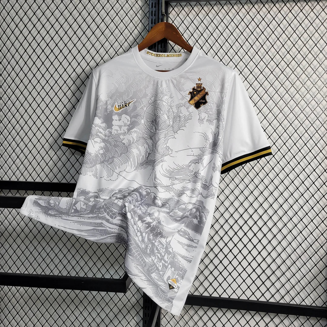 2023 AIK Fotboll Stockholm Special Edition White Football Shirt 1:1 Thai Quality