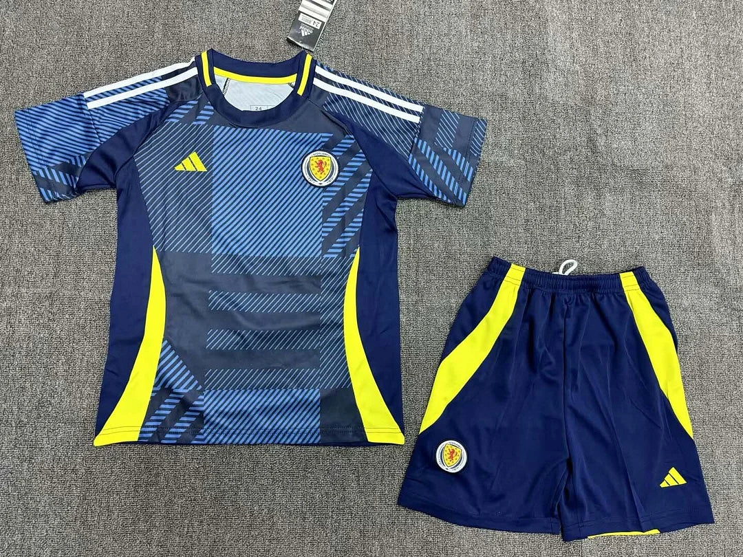 2024 Scotland National Team Home Football Shirt 1:1 Thai Quality Kids Size