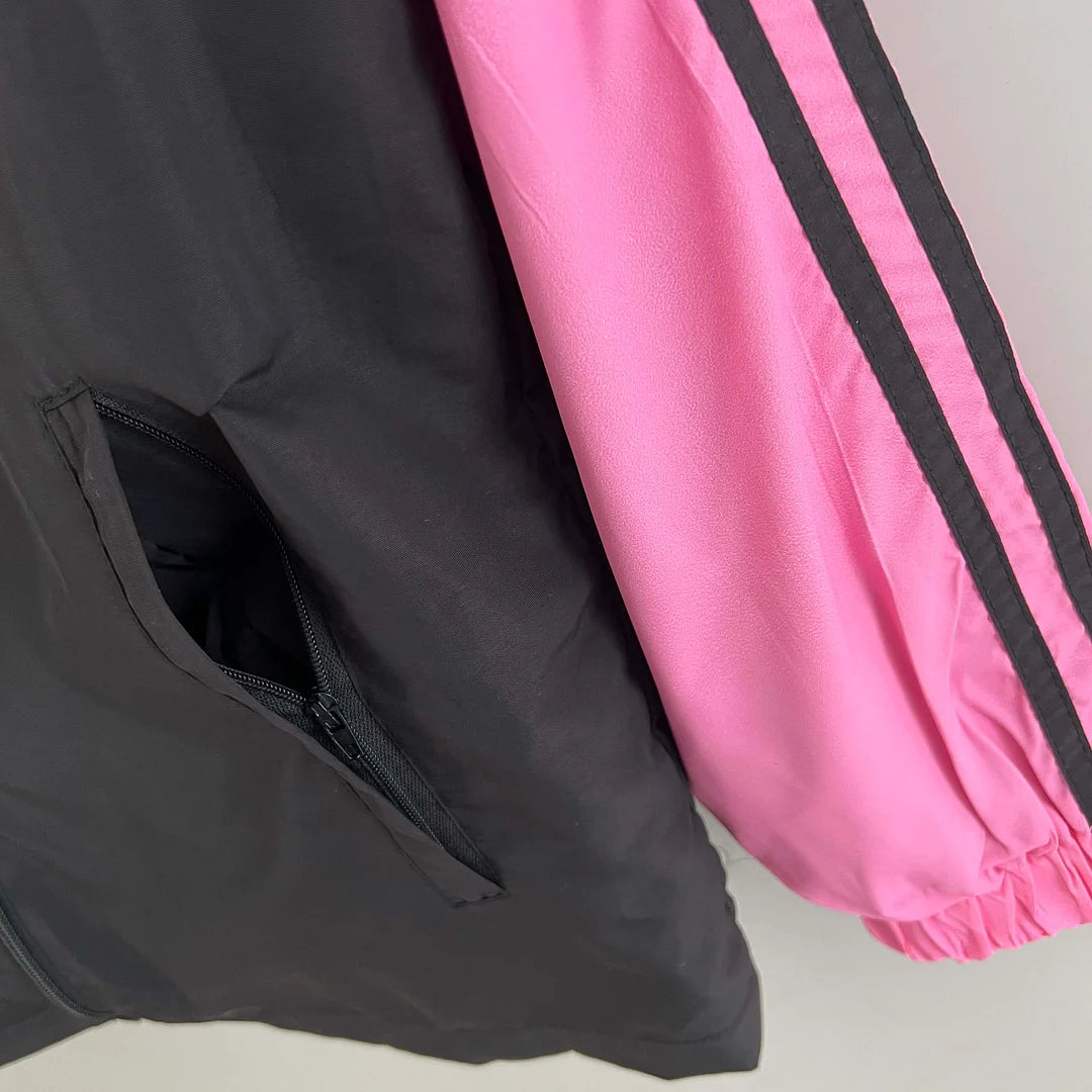 2023 Inter Miami Windbreaker （pink-black） Soccer Jersey 1:1 Thai Quality