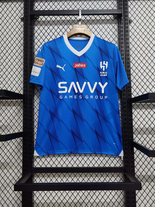 2023/2024 Al-Hilal Saudi Home Football Shirt