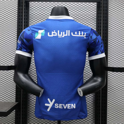 2024/2025 Player Version Al-Hilal Saudi Home Football Shirt 1:1 Thai Quality