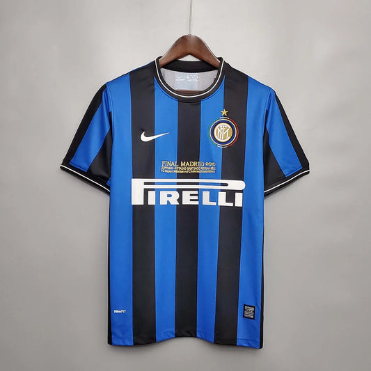 2009/2010 Retro Internazionale Milan Home Football Jersey 1:1 Thai Quality