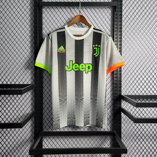 2019/2020 Retro Juventus Joint Edition Black and White Stripes Soccer Jersey 1:1 Thai Quality