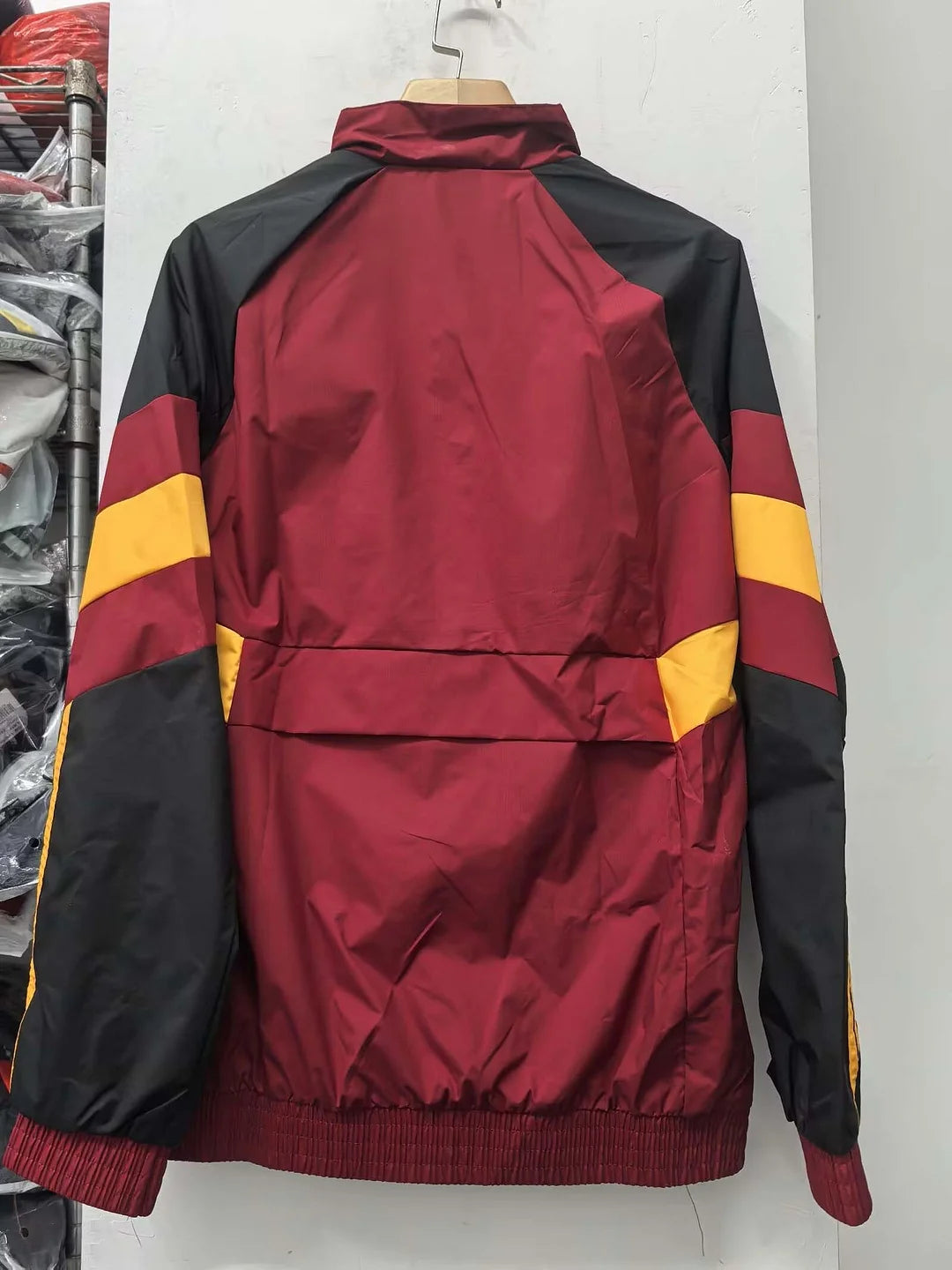 2024/2025 Roma Windbreaker Red Soccer Jersey 1:1 Thai Quality