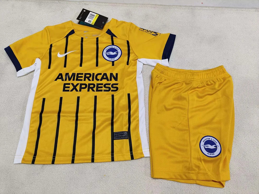 2024/2025 Brighton Away Football Shirt 1:1 Thai Quality Kids Size