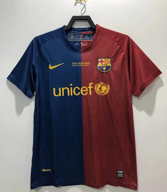 2008/2009 Retro Barcelona Football Shirt Home Champions League 1:1 Thai Quality