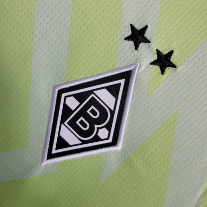 2023/2024 Borussia Mönchengladbach Goalkeeper Fluorescent Green Football Jersey 1:1 Thai Quality