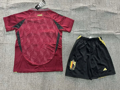 2024 Belgium National Team Home Football Shirt 1:1 Thai Quality Kids Size