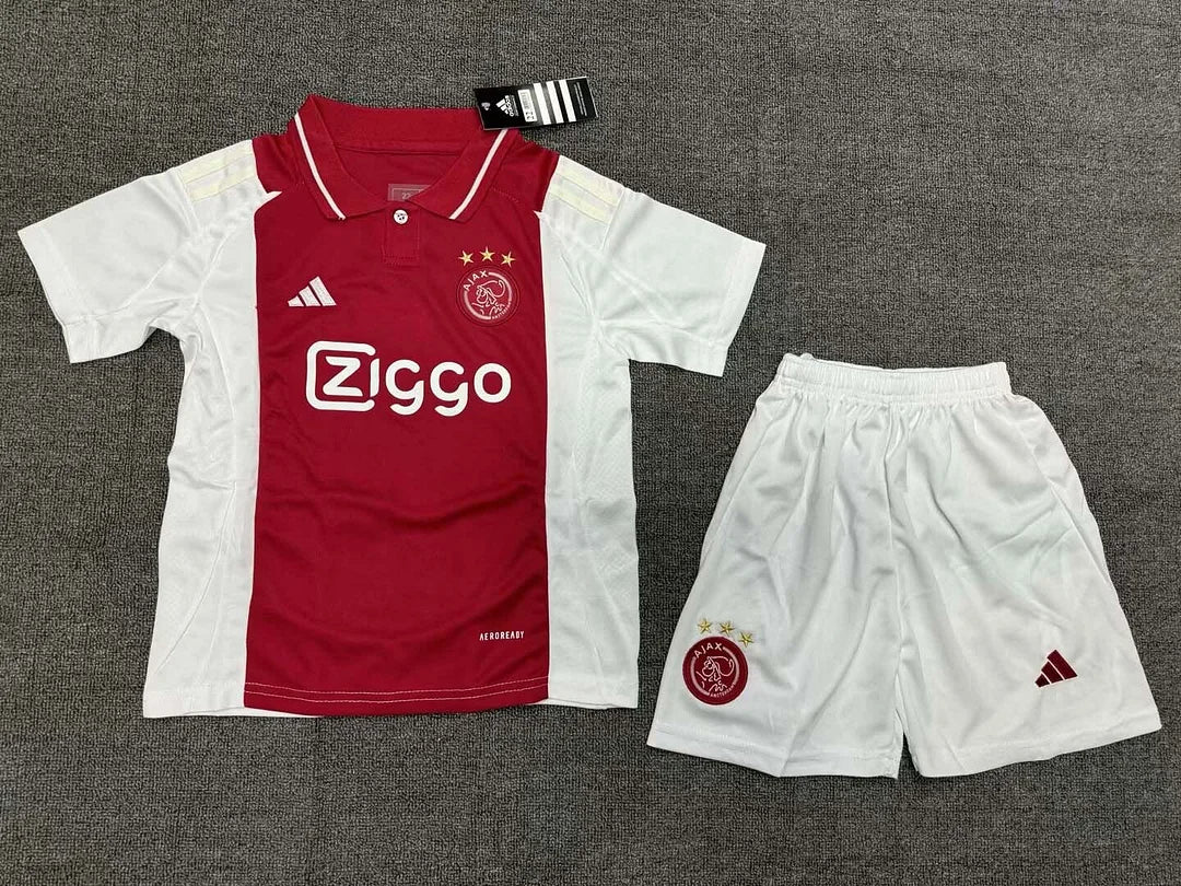 2024/2025 Ajax HomeFootball Shirt 1:1 Thai Quality Kids Size