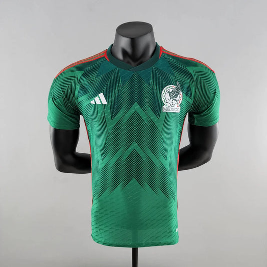 2022 FIFA World Cup Player Version Mexico Home Soccer Jersey