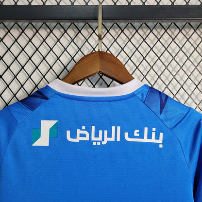 2023/2024 Al-Hilal Saudi Home Football Shirt Kids Size