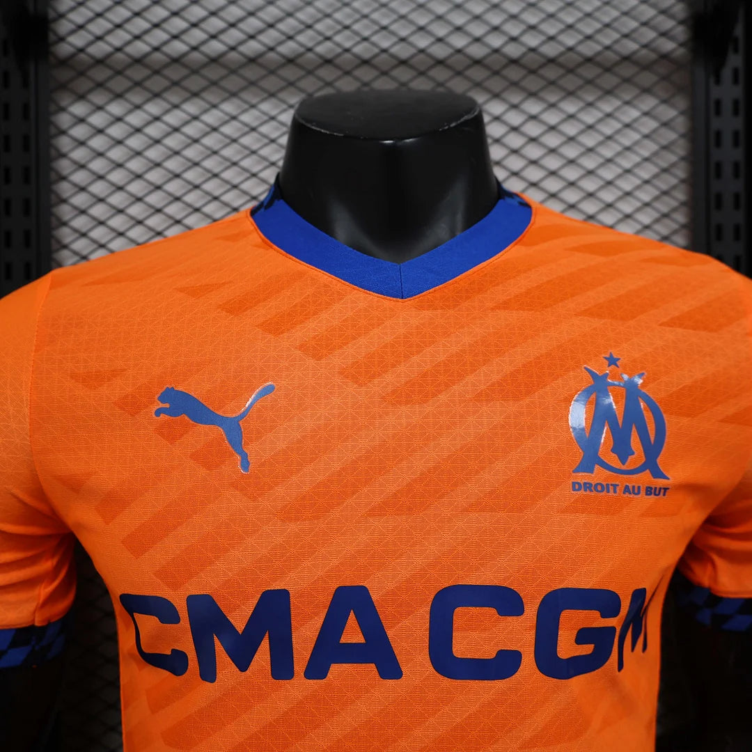 2024/2025 Player Version Olympique de Marseille Third Away Football Shirt 1:1 Thai Quality