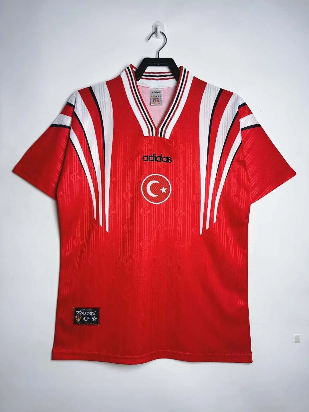 1996 Retro Turkey National Team Home Football Shirt 1:1 Thai Quality