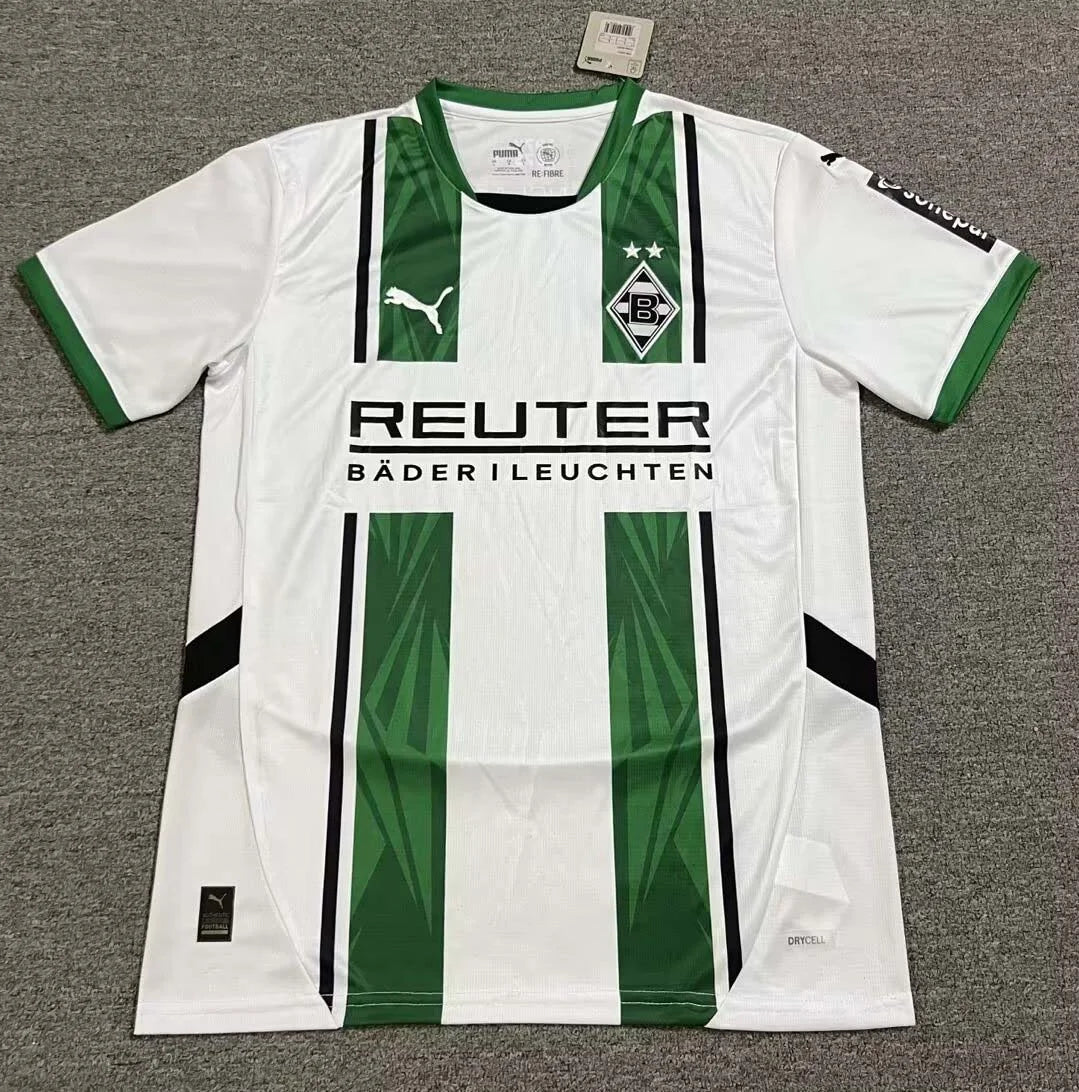 2024/2025 Borussia Mönchengladbach Home Football Jersey 1:1 Thai Quality