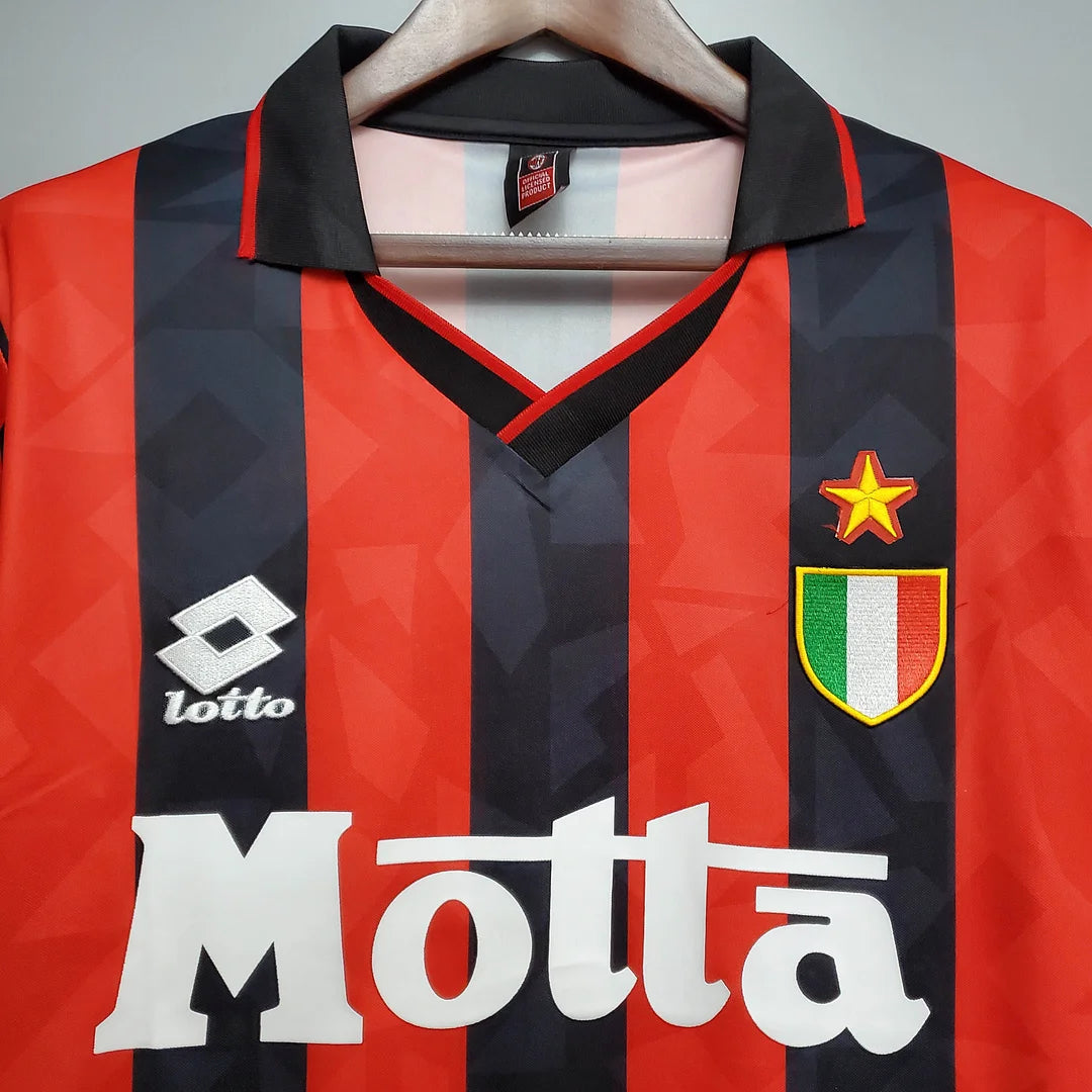 1993/1994 Retro AC Milan Home Football Shirt 1:1 Thai Quality