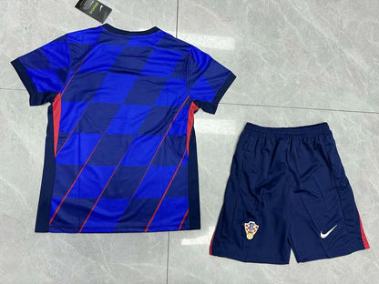 2024 Croatia National Team Away Football Shirt 1:1 Thai Quality Kids Size