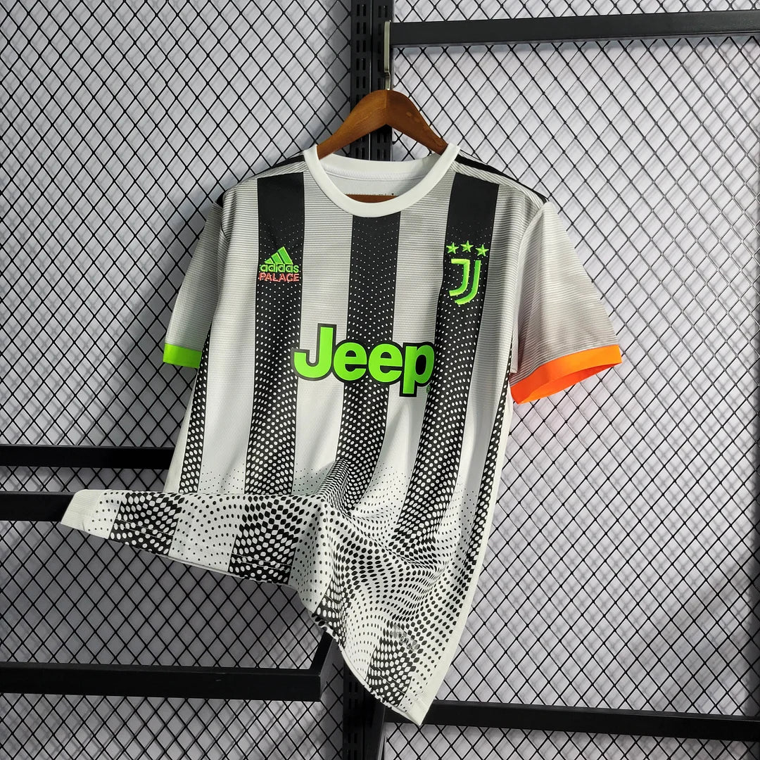 2019/2020 Retro Juventus Joint Edition Black and White Stripes Soccer Jersey 1:1 Thai Quality