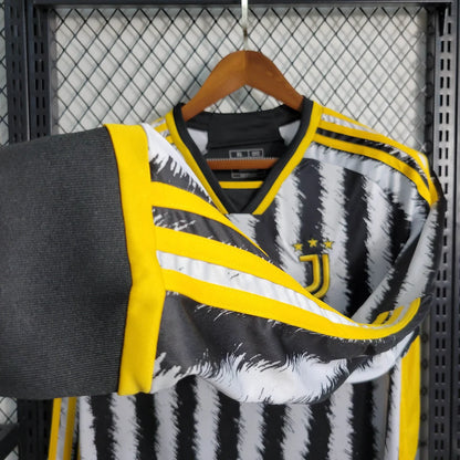 2023/2024 Long Sleeve Juventus Home 1:1 Thai Quality