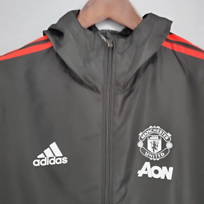 2021/2022 Manchester United Jersey Windbreaker Black