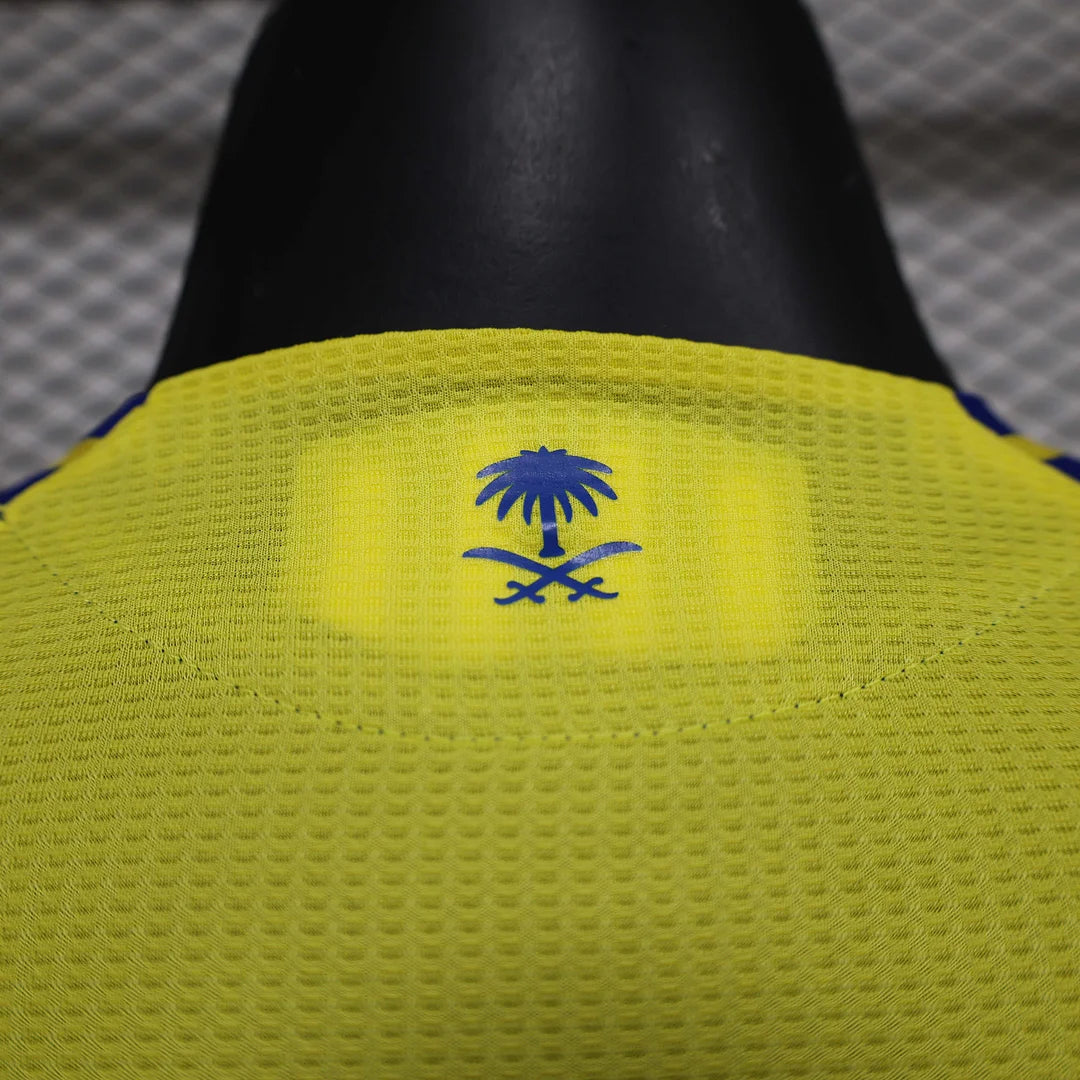 2024/2025 Player Version Long Sleeve Al-Nassr Home Football Shirt 1:1 Thai Quality