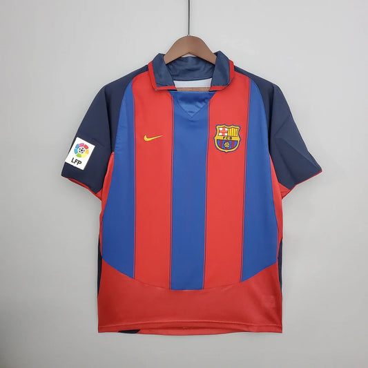 2003/2004 Retro Barcelona Home Football Shirt 1:1 Thai Quality