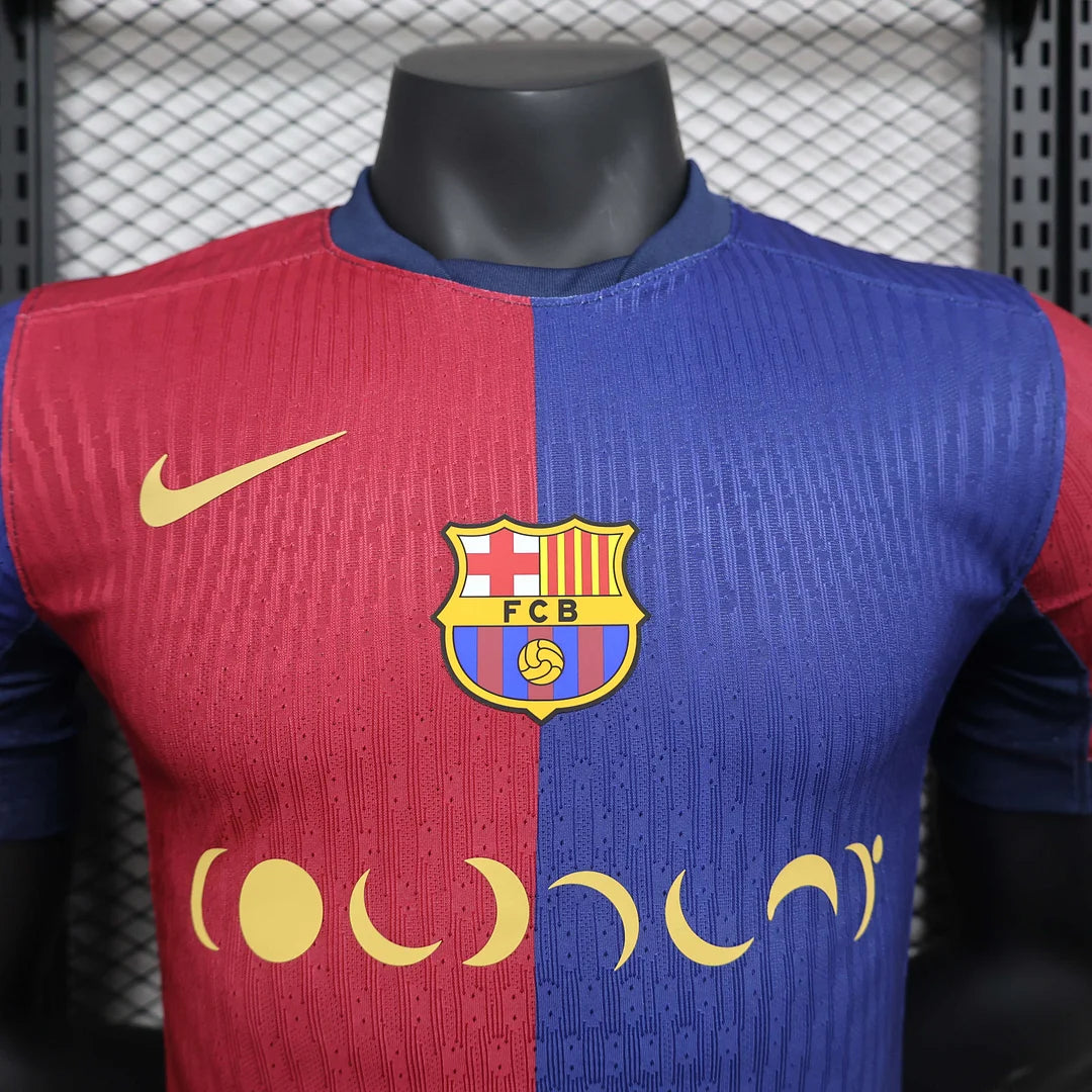 2024/2025 Player Version Barcelona Home Moon Music Football Shirt 1:1 Thai Quality