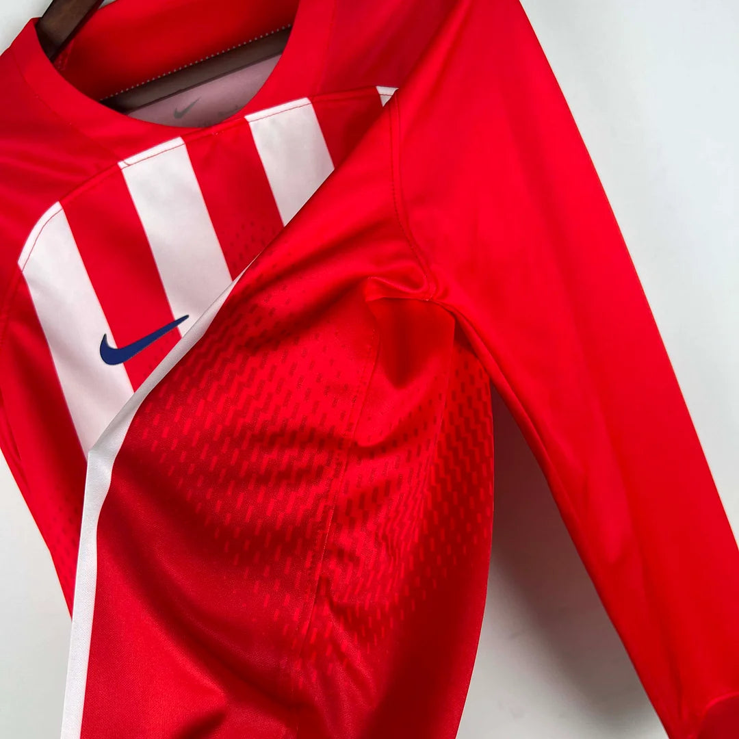 2023/2024 Long Sleeve Atletico Madrid Home1:1 Thai Quality