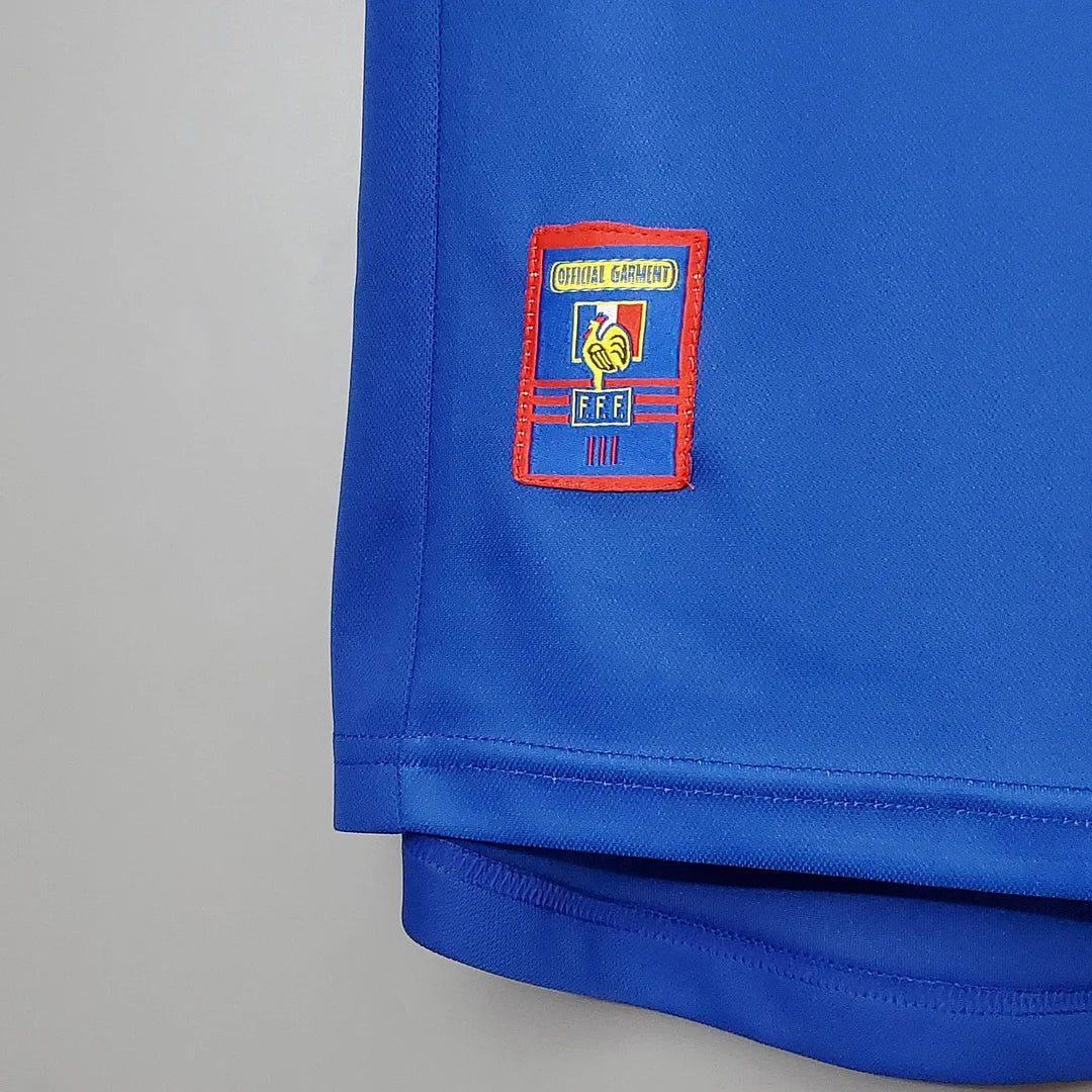 1998 Retro France Home Football Shirt