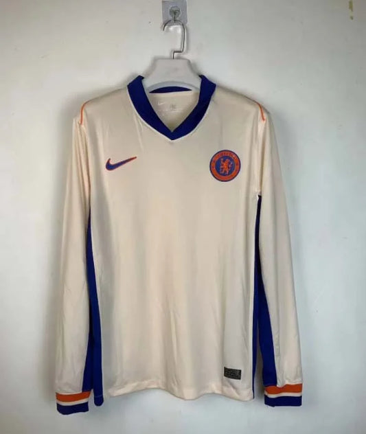 2024/2025 Long Sleeve Chelsea Away Football Shirt 1:1 Thai Quality