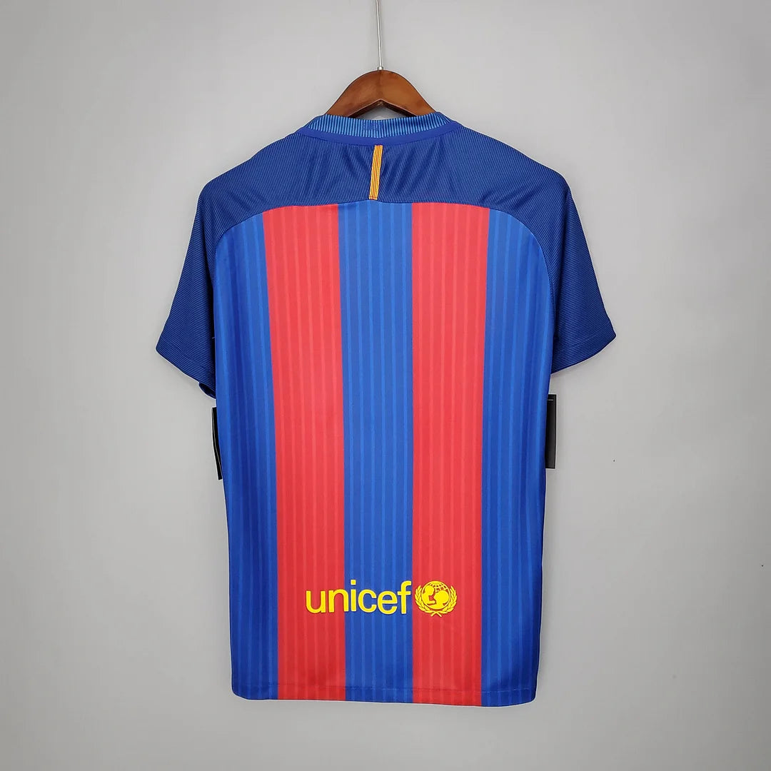 2016/2017 Retro Barcelona Football Shirt Home 1:1 Thai Quality