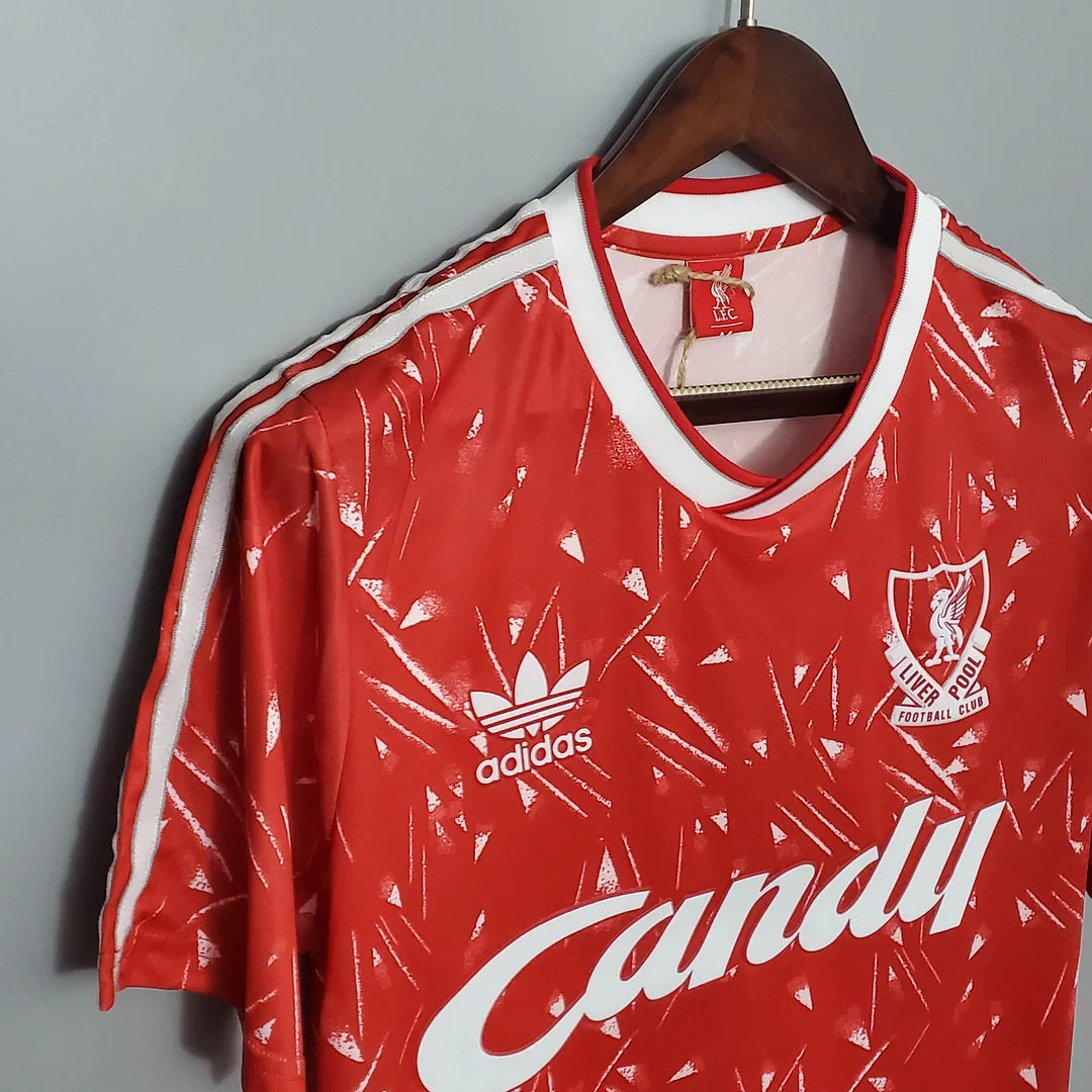 Retro 1989/1991 Liverpool Football Shirt Home 1:1 Thai Quality