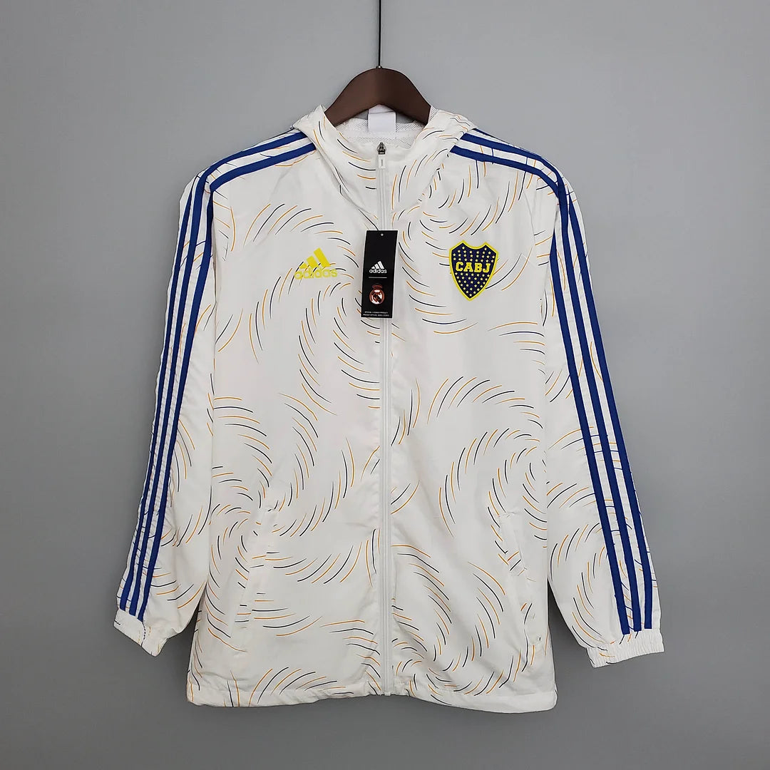 Windbreaker White Boca Juniors Jersey 1:1 Thai Quality