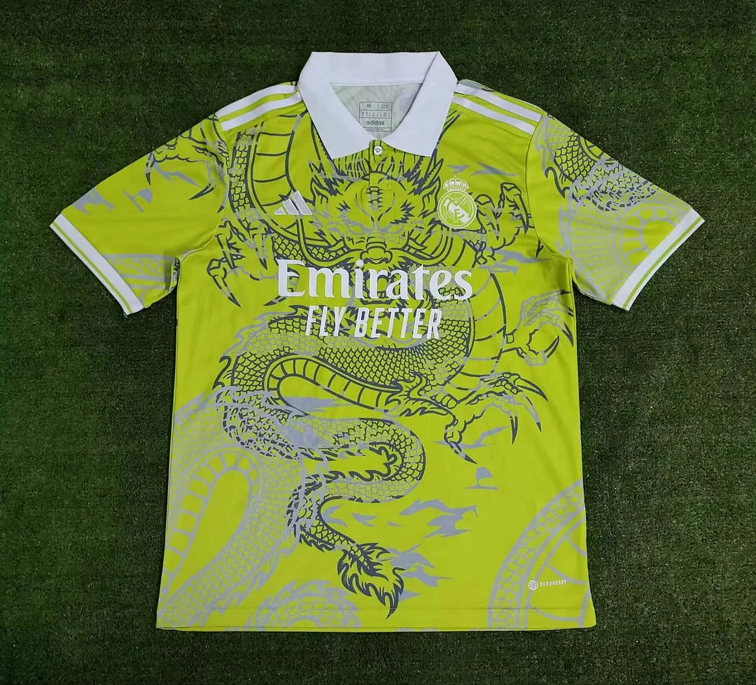 2023/2024 Real Madrid Chinese Dragon fluorescence Football Shirt