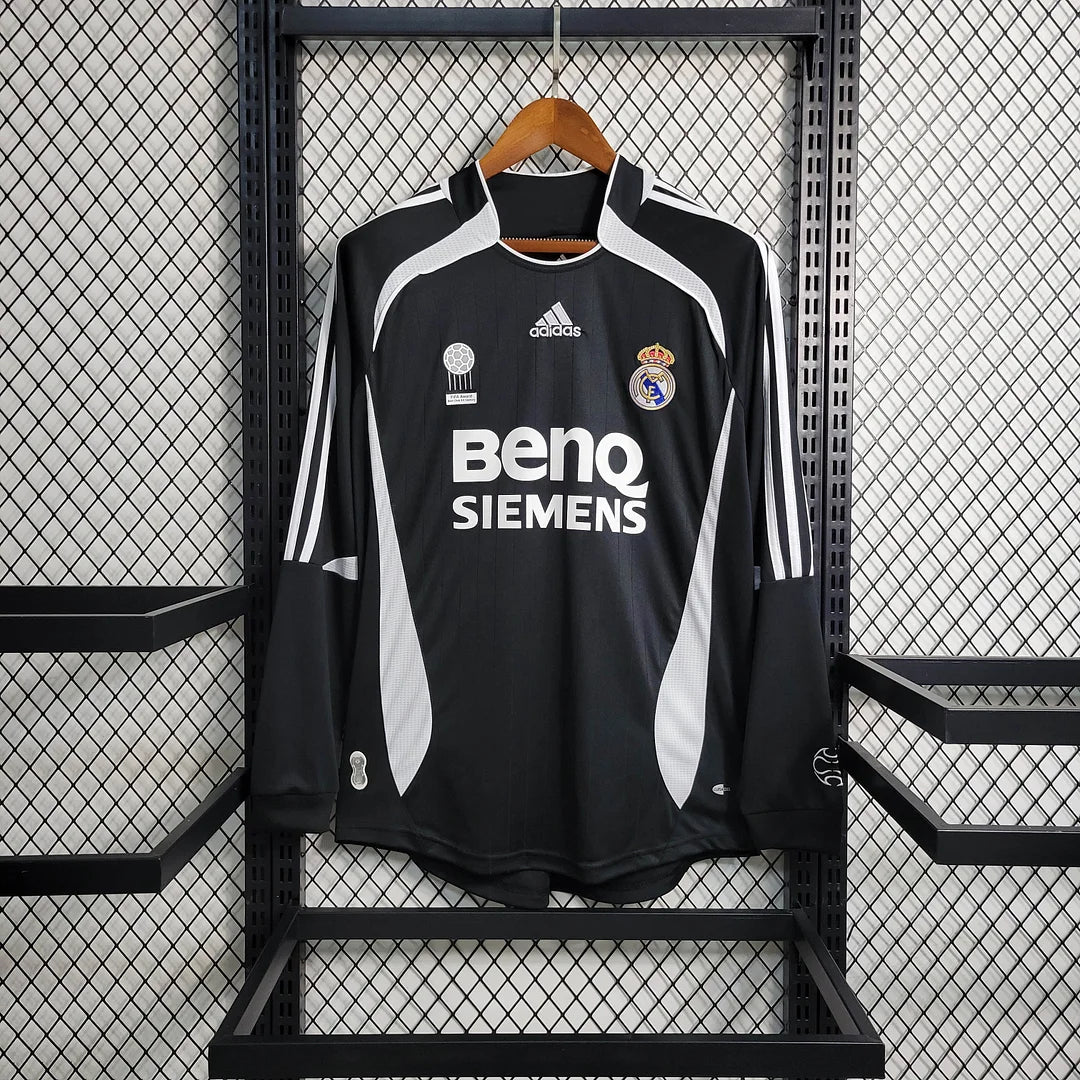 2006/2007 Retro Long Sleeve Real Madrid Away