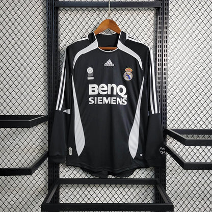 2006/2007 Retro Long Sleeve Real Madrid Away