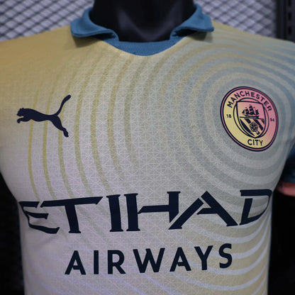 2024/2025 Player Version Manchester City Fourth Away Football Shirt 1:1 Thai Quality