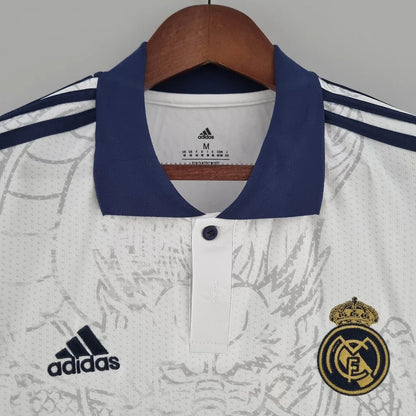 2022/2023 Real Madrid Chinese Dragon Football Shirt White