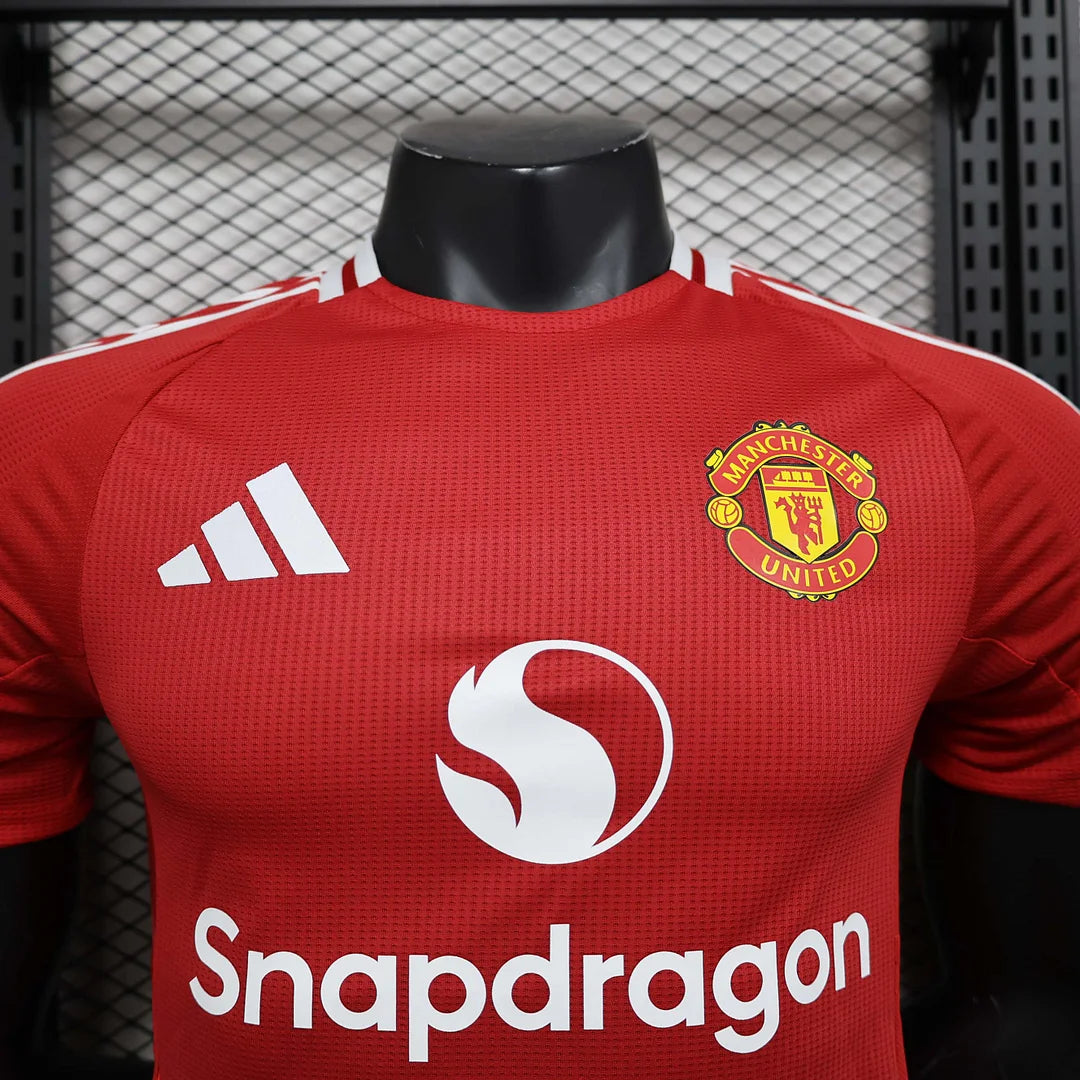 2024/2025 Player Version Manchester United Home Football Shirt 1:1 Thai Quality