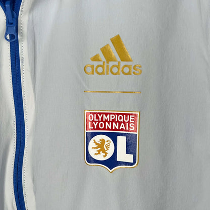 2023/2024 Lyon Reversible Windbreaker（Blue-white）Soccer Jersey 1:1 Thai Quality