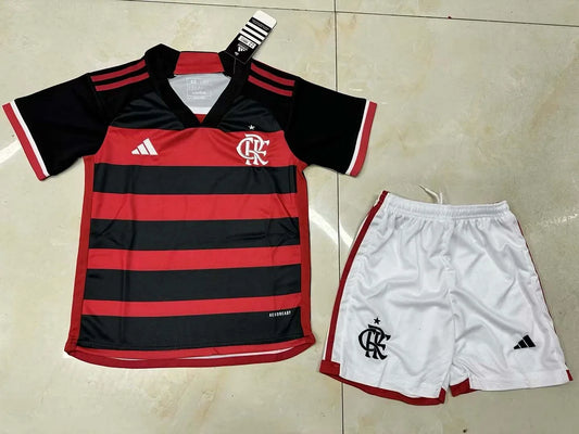 2024/2025 Flamengo Home Jersey 1:1 Thai Quality Kids Size