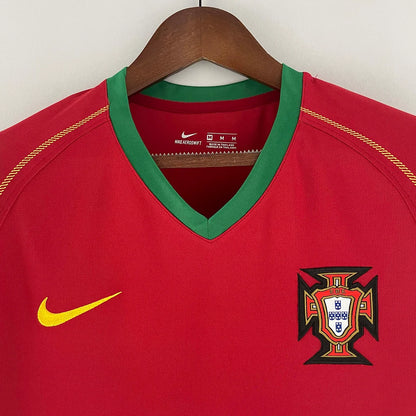 2006 Retro Portugal Home Football Shirt 1:1 Thai Quality